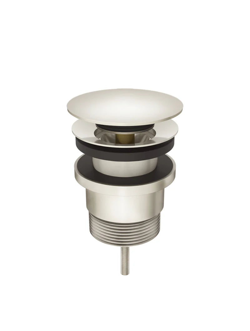 Meir Universal all-in-one Pop Up Waste - Basin & Bath - Brushed Nickel