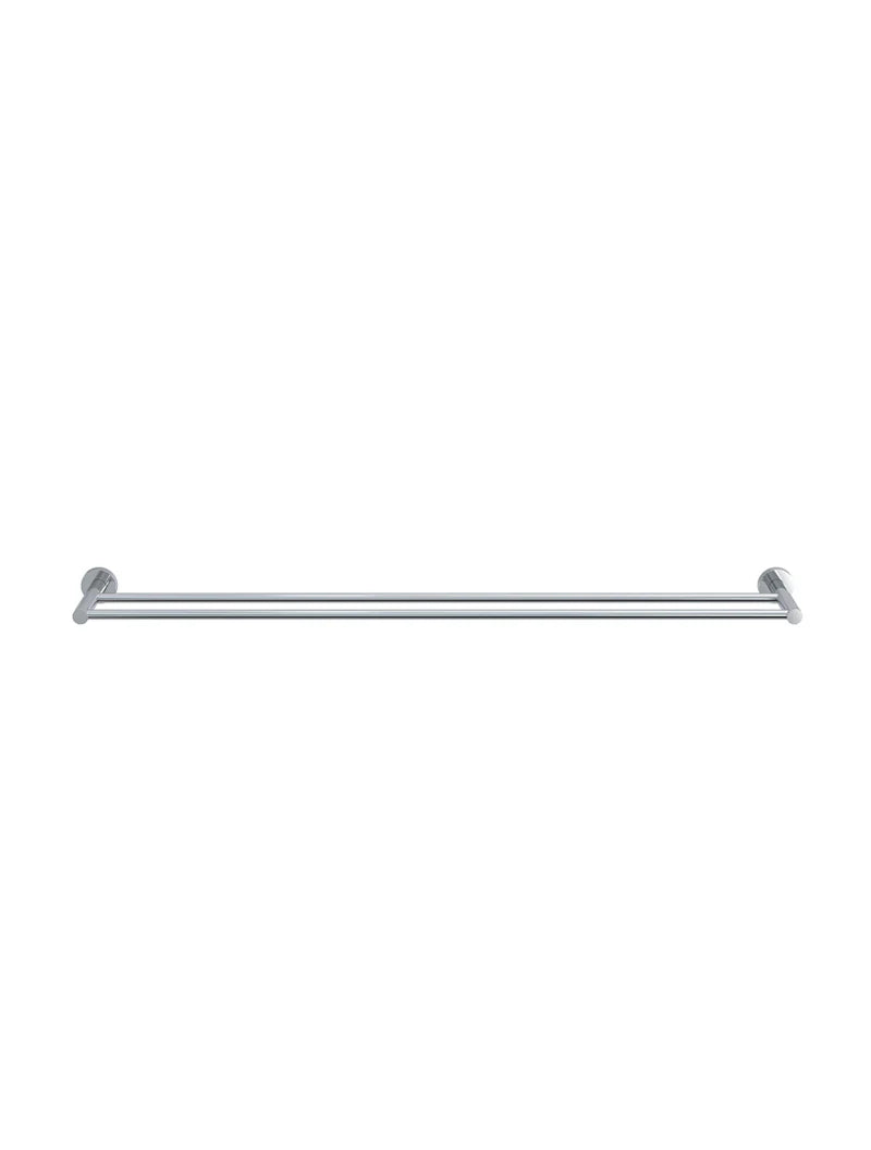 Meir Round Double Towel Rail 900mm - Polished Chrome