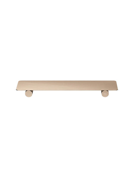 Meir Curvae Shower Shelf Champagne