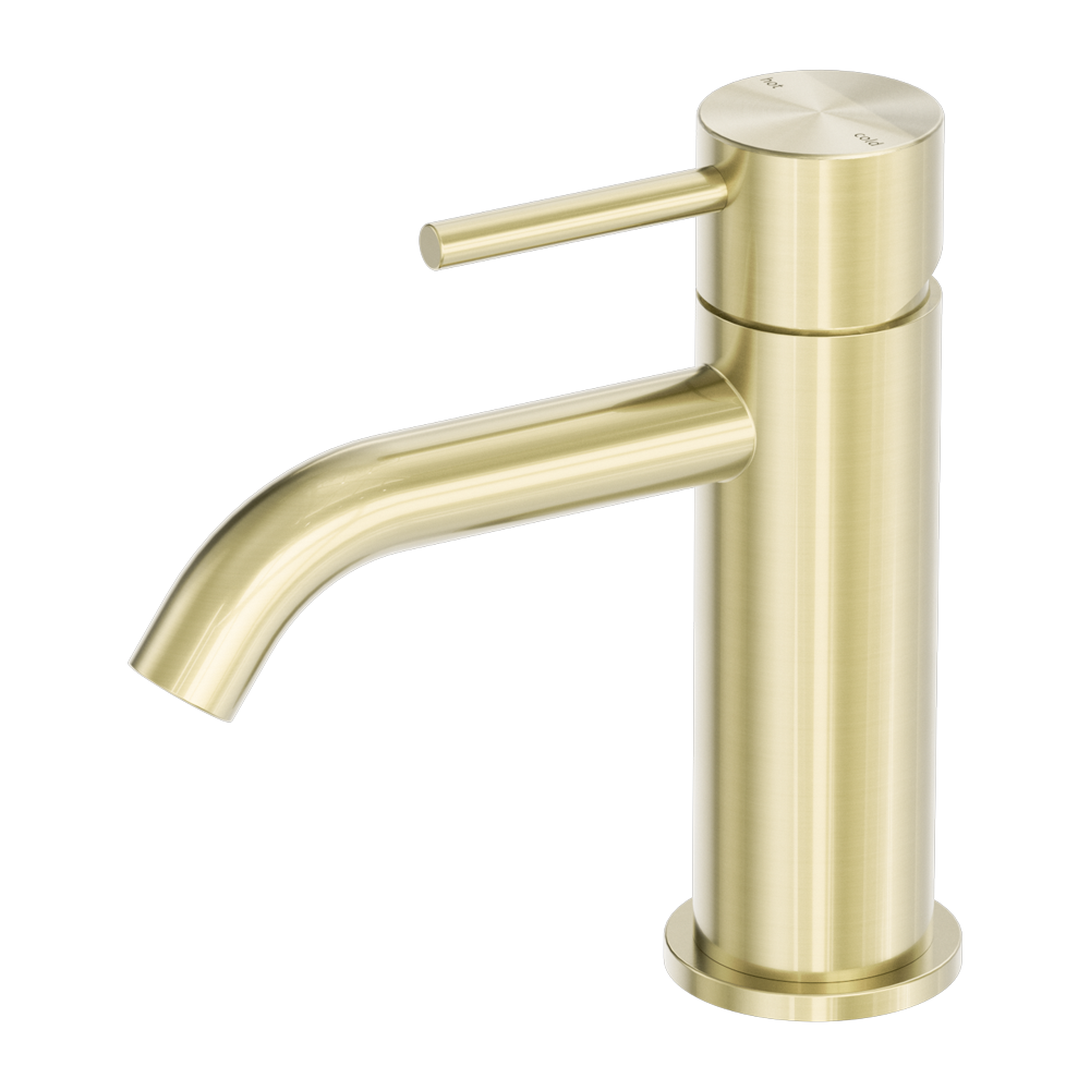 Nero Zen SS316L Basin Mixer Brushed Gold