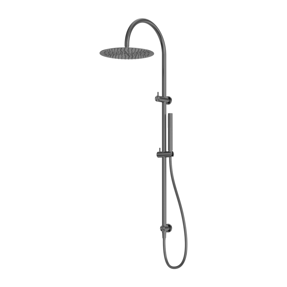 Nero Zen SS316L Twin Shower Graphite