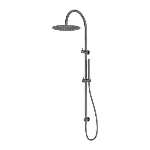 Nero Zen SS316L Twin Shower Graphite