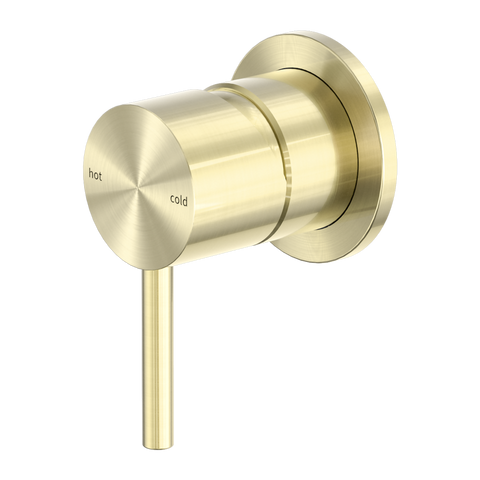 Nero Zen SS316L Shower Mixer Brushed Gold