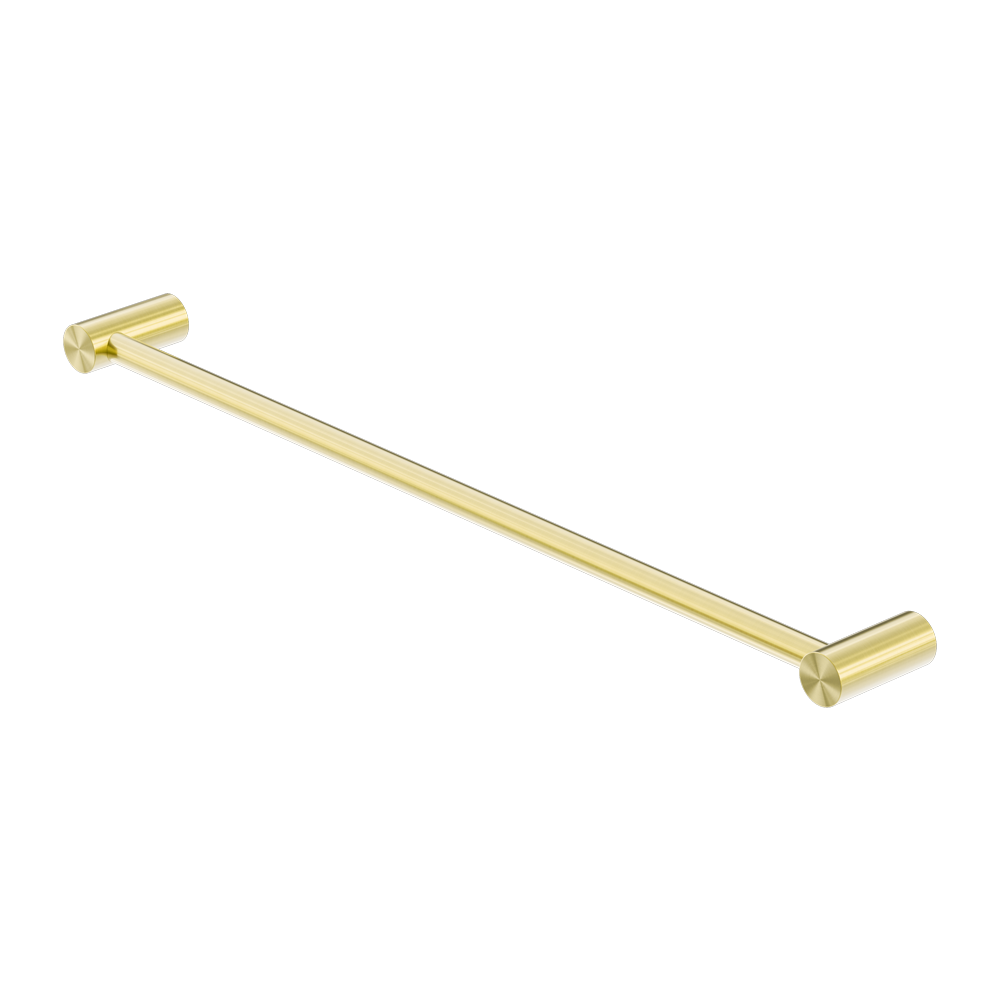 Nero Zen SS316L Single Towel Rail 600/800mm Brushed Gold
