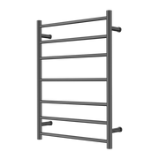 Nero Mecca 240V 7 Bar Heated Towel Rail Graphite