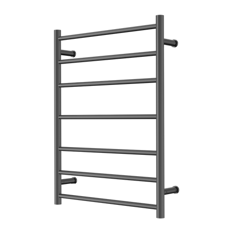 Nero Mecca 240V 7 Bar Heated Towel Rail Graphite