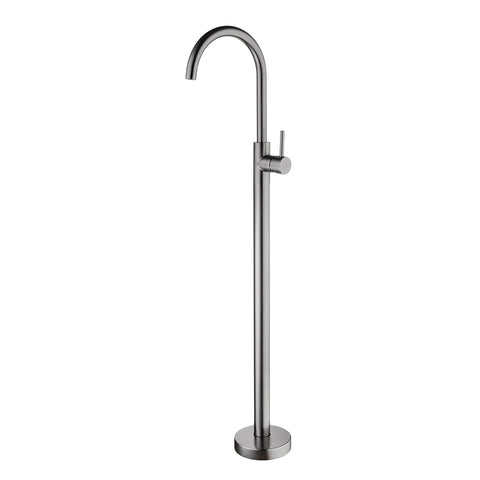 Nero Mecca Freestanding Bath Mixer Gun Metal