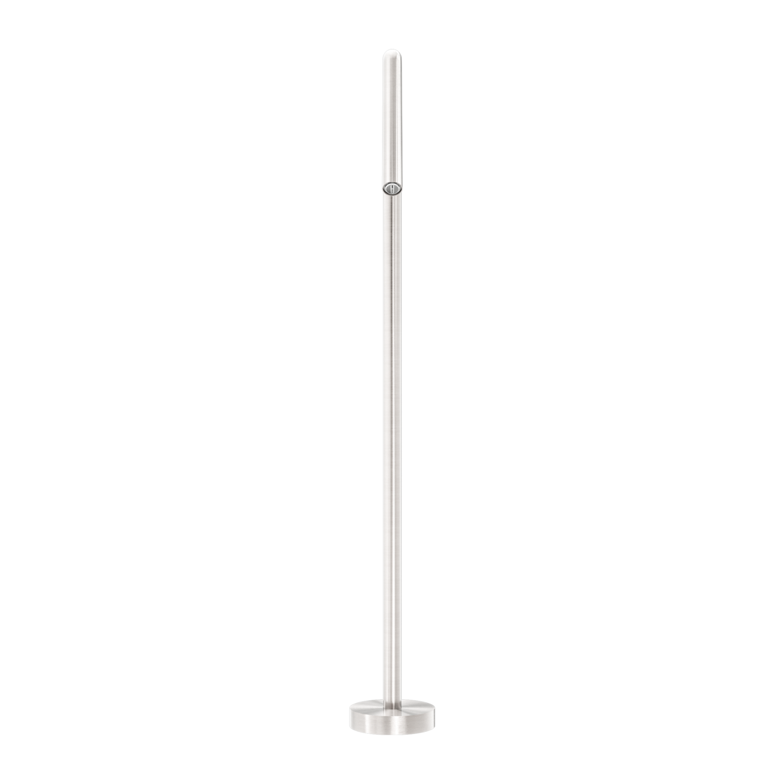 Nero Mecca Freestanding Bath Spout Only Brushed Nickel