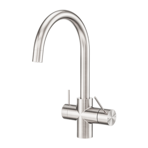 Nero Mecca 3 Way Filtered Mixer Tap Brushed Nickel (NR221907eBN)