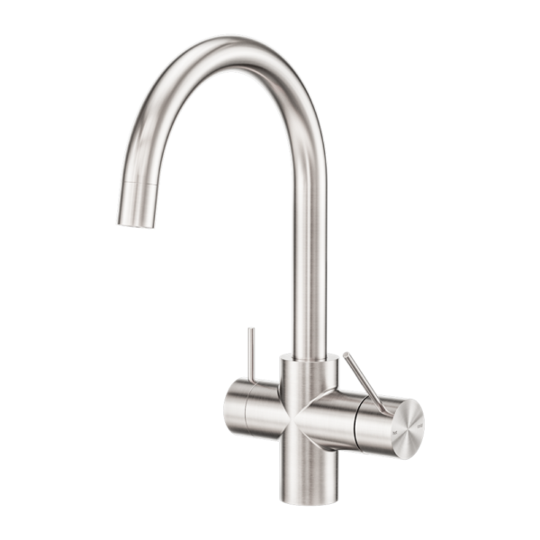 Nero Mecca 3 Way Filtered Mixer Tap Brushed Nickel (NR221907eBN)