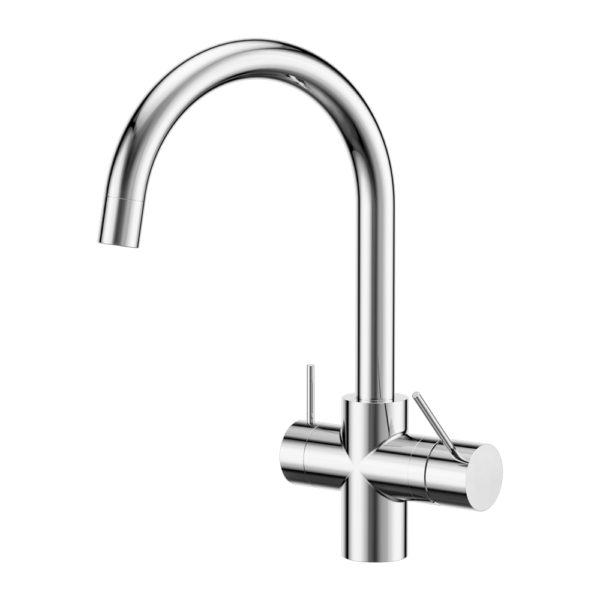 Nero Mecca 3 Way Filtered Mixer Tap Chrome (NR221907eCH) Chrome