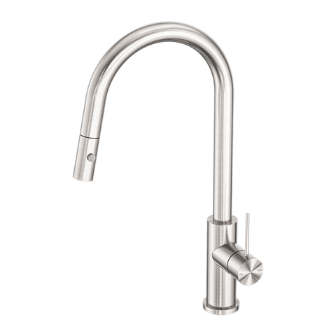 Nero Mecca Kitchen Mixer with Spray Brushed Nickel