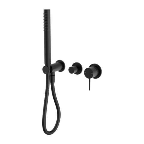 Nero Mecca Shower Mixer With Diverter System Matte Black
