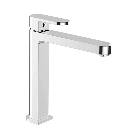 Nero Ecco Tall Basin Mixer - Chrome