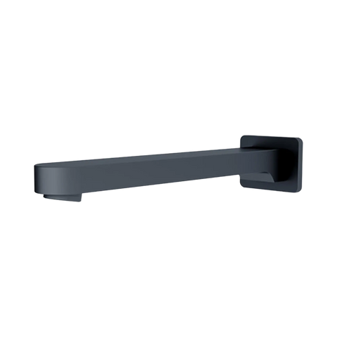 Nero Ecco Fixed Bath Spout Only - Matte Black