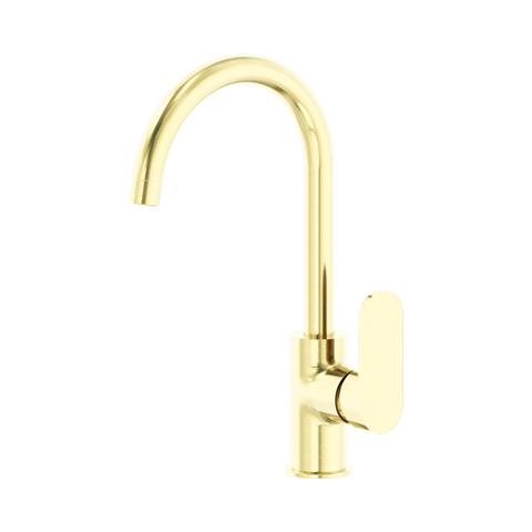 Nero Ecco Kitchen Mixer - Brushed Gold