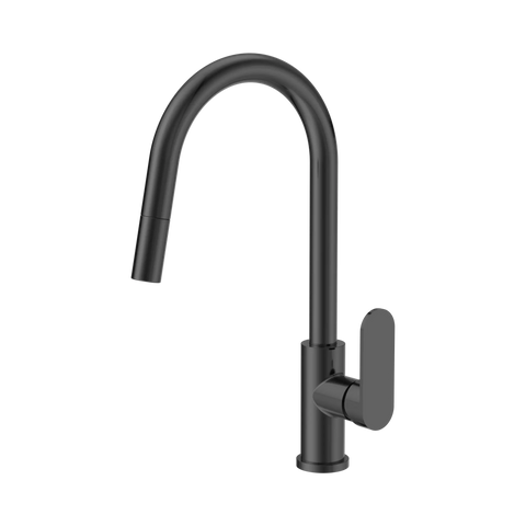 Nero Ecco Pull Out Sink Mixer - Gun Metal