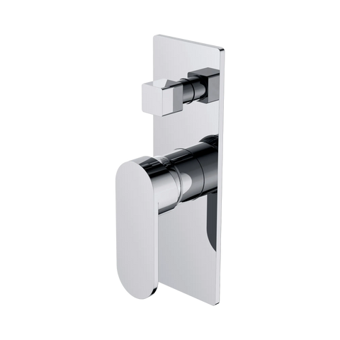 Nero Ecco Shower Mixer With Diverter - Chrome