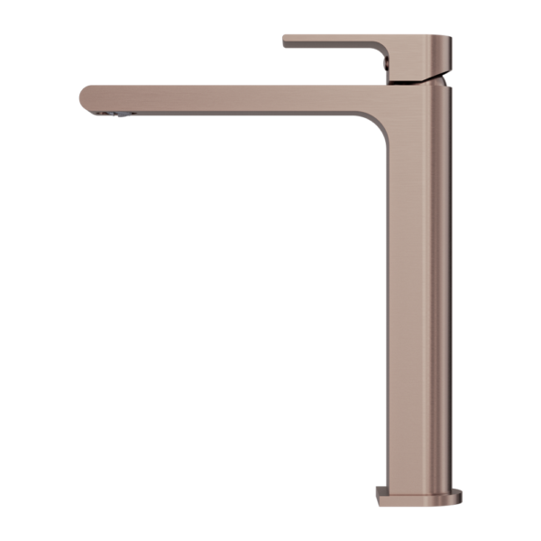 Nero Bianca Tall Basin Mixer - Brushed Bronze