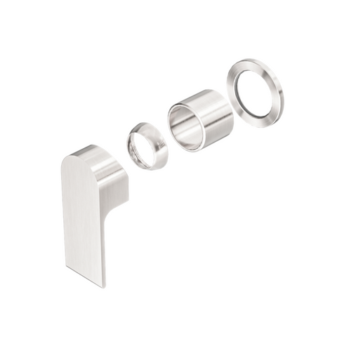 Nero Bianca Shower Mixer 60mm Plate Trim Kits Only - Brushed Nickel
