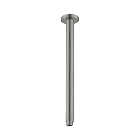 Nero Round Ceiling Arm 300mm Length Gun Metal