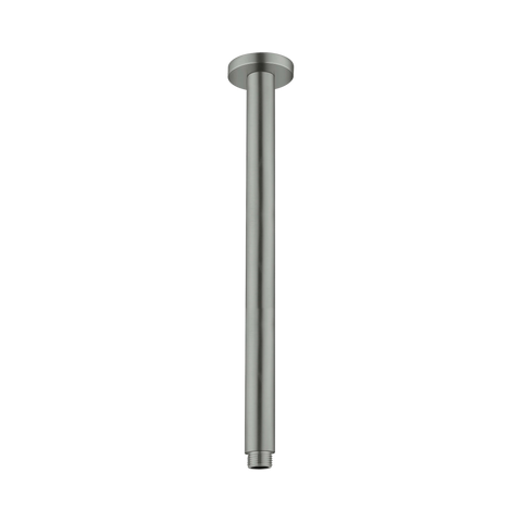 Nero Round Ceiling Arm 300mm Length Graphite