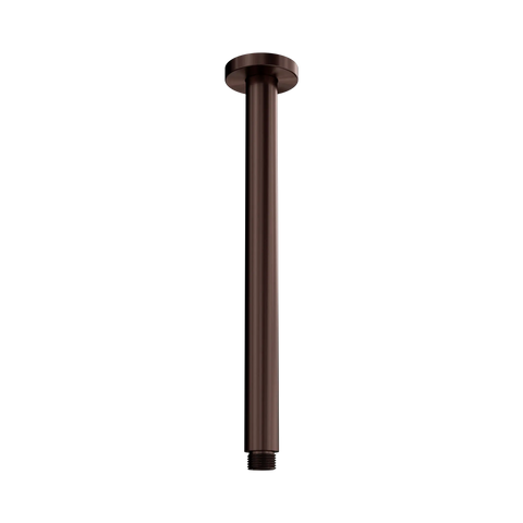 Nero Round Ceiling Arm 300mm Length Rome Bronze