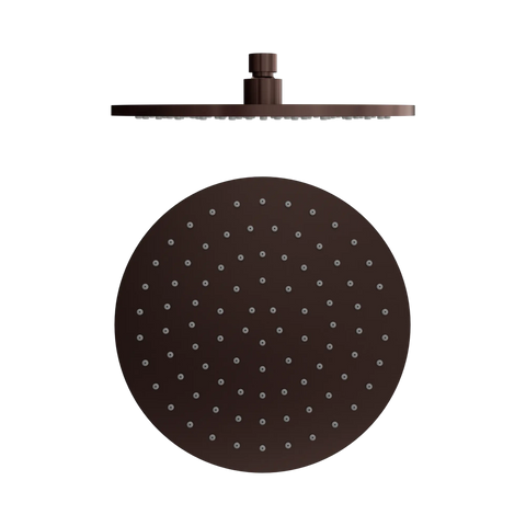 Nero 250mm Round Metal Shower Head II Rome Bronze