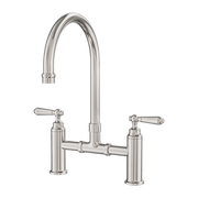 Nero York Bridge Kitchen Set - Brushed Nickel