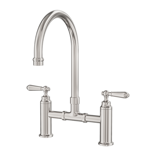 Nero York Bridge Kitchen Set - Brushed Nickel