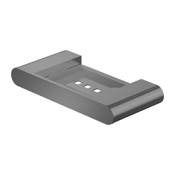 Nero Bianca Soap Dish Holder - Gunmetal