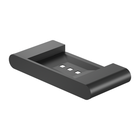 Nero Bianca Soap Dish Holder - Matte Black