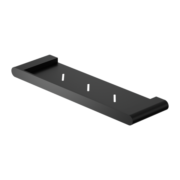Nero Bianca Metal Shelf - Matte Black