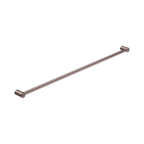 Nero Mecca Care 25mm Grab Rail 1200mm Brushed Bronze