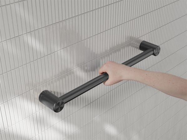 Nero Mecca Care 32mm Grab Rail 300mm Gun Metal