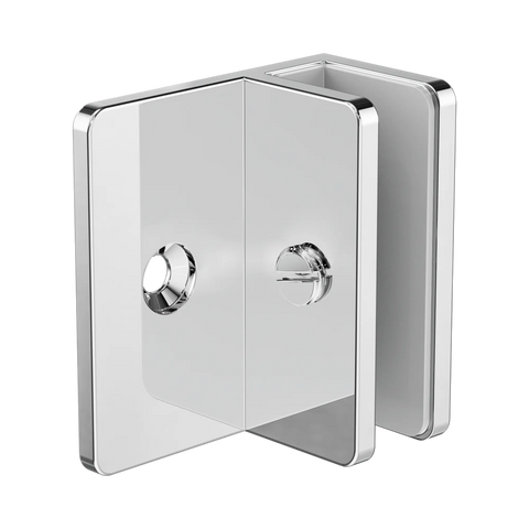 Nero Shower F Bracket 10mm Glass Chrome
