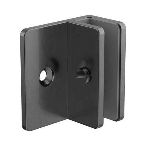 Nero Shower F Bracket 10mm Glass Gun Metal