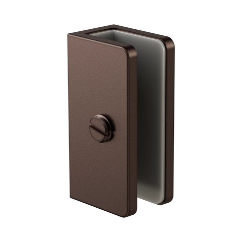 Nero Shower U Bracket 10mm Glass Rome Bronze