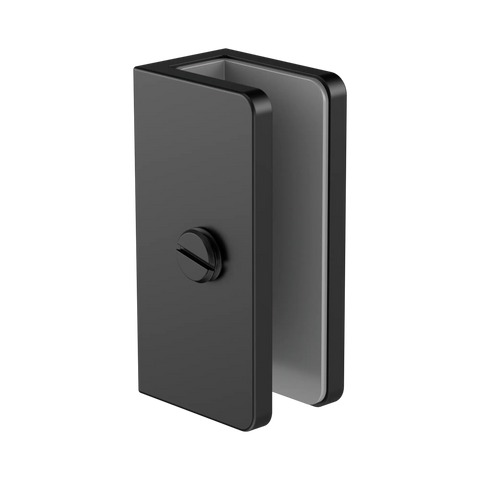 Nero Shower U Bracket 10mm Glass Matte Black