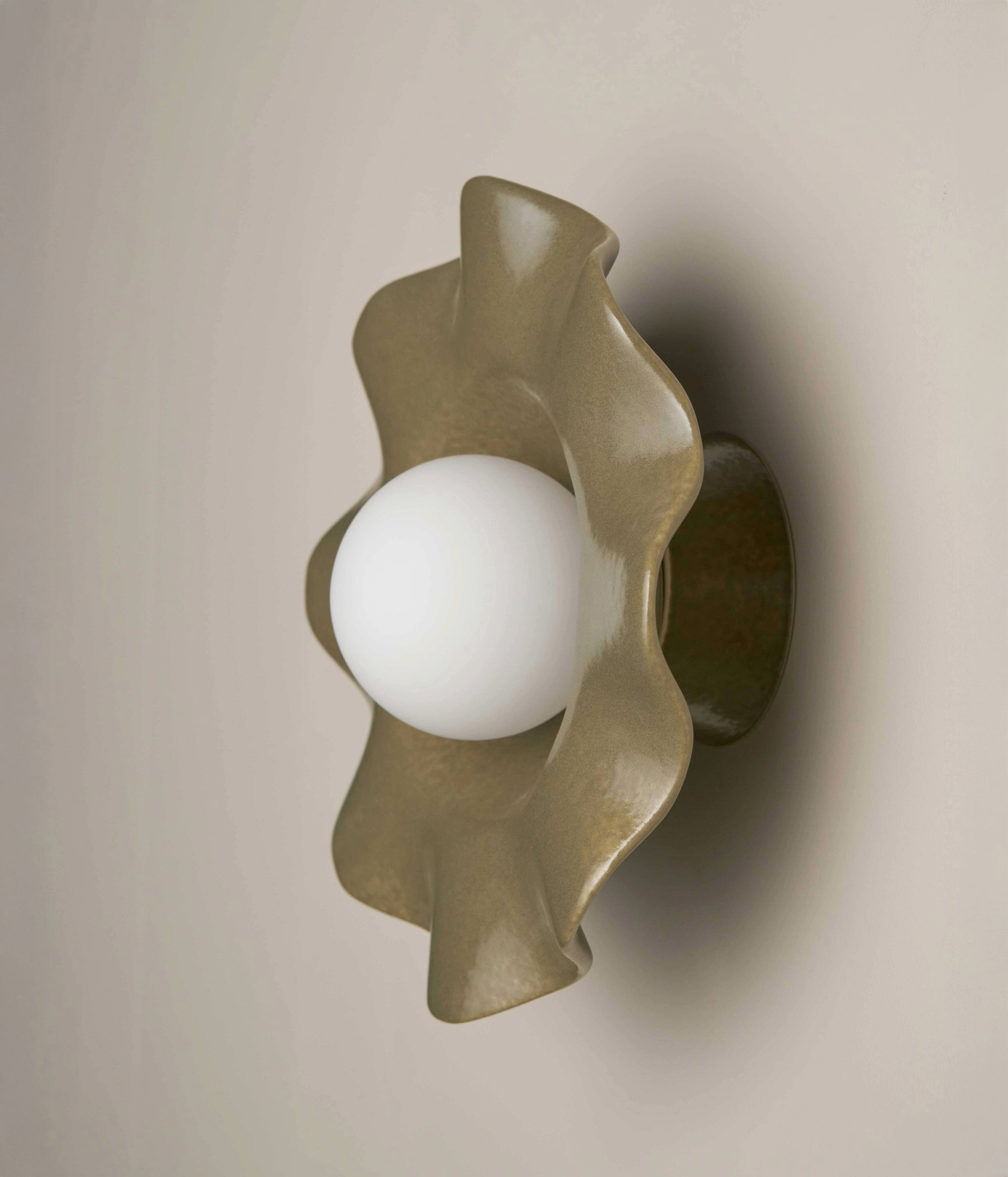 Robert Gordon Pearl Wall Sconce - Olive