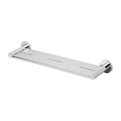Phoenix Radii Metal Shelf Round Plate Chrome