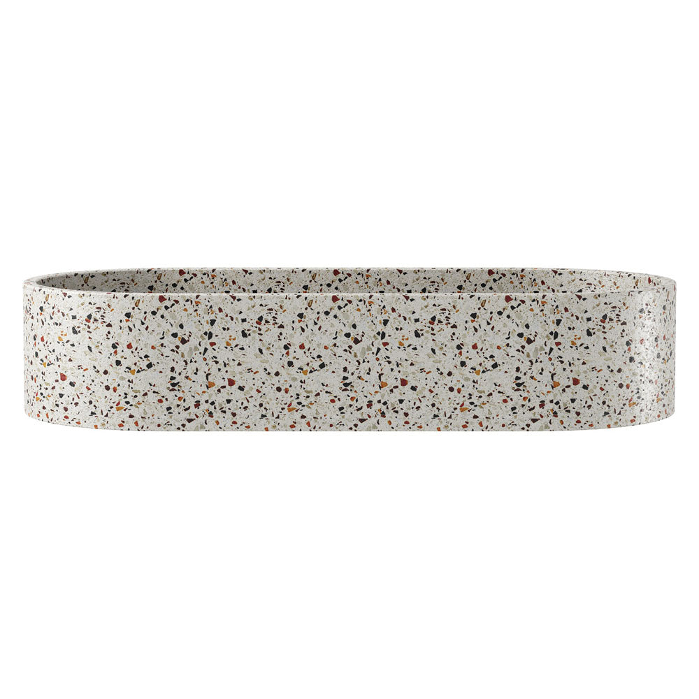 Jada Pill Concrete Above Counter Basin, Terrazzo