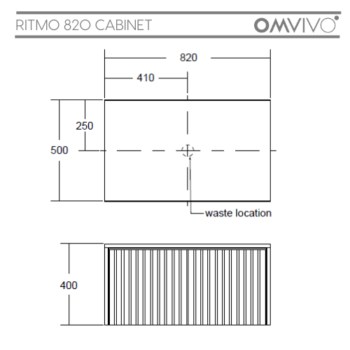 Omvivo Ritmo 820 Cabinet