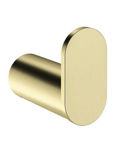 Meir Curvae Single Robe Hook - Tiger Bronze