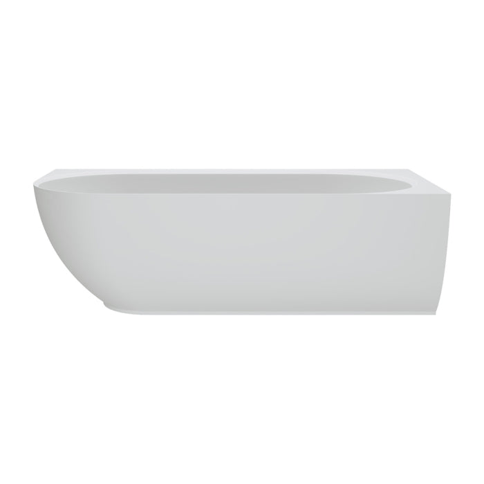 Matta Left-Hand Solid Surface Corner Bath, 1700mm
