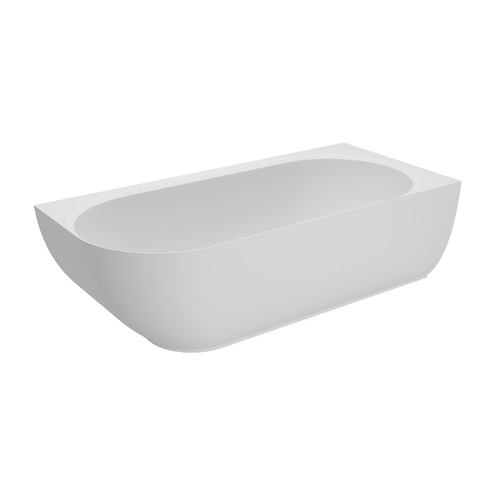 Matta Left-Hand Solid Surface Corner Bath, 1700mm