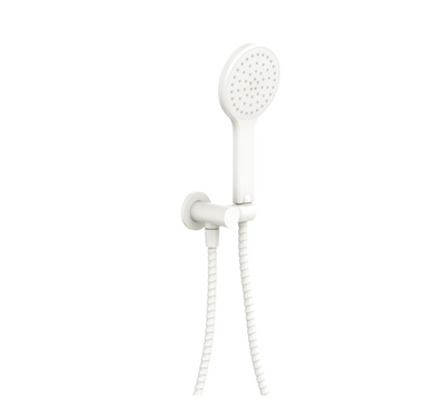 Fienza Kaya Hand Shower, Round Plate, Matte White
