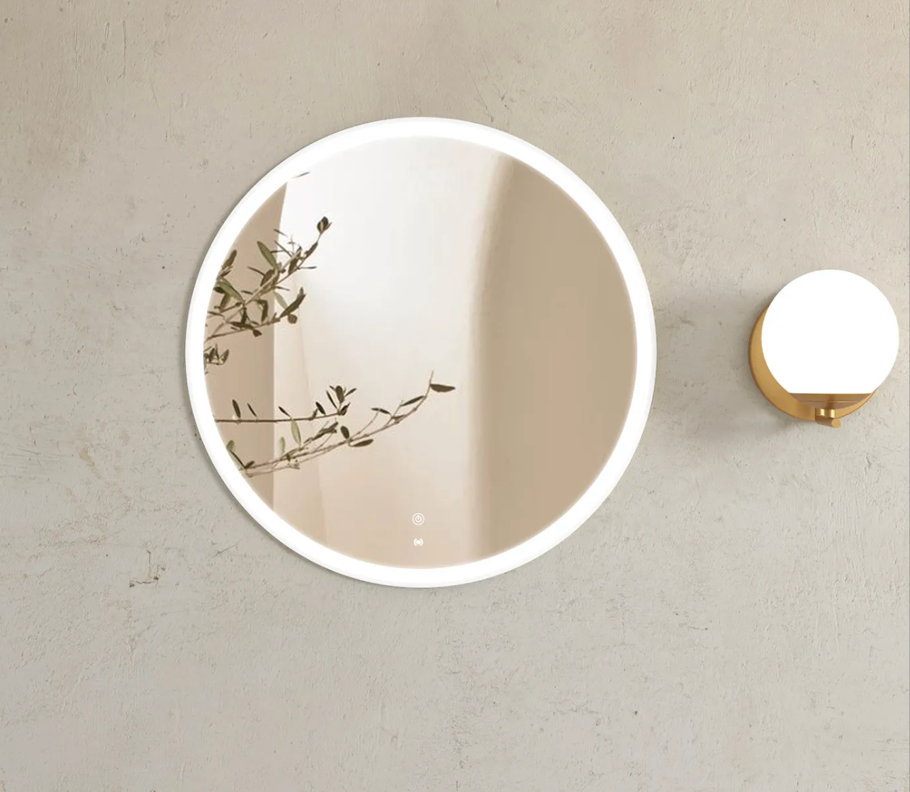 Otti Bondi Led Round Mirror 800
