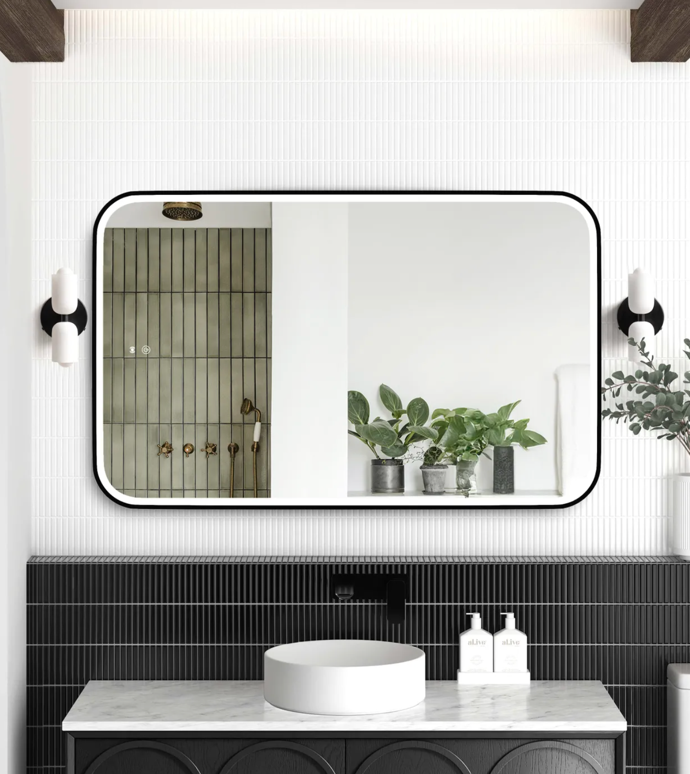 Otti Led Newport Mirror 1200 x 750