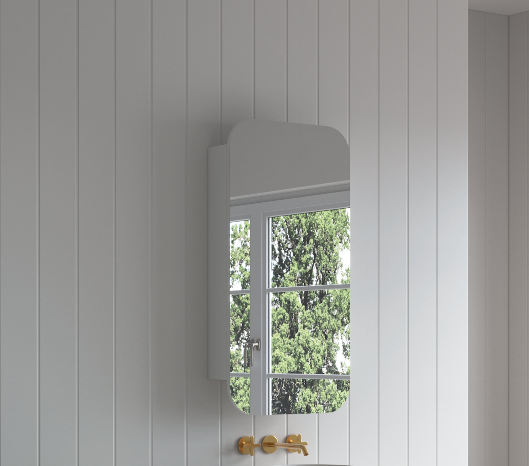 Portofino Rectangle Shaving Cabinet